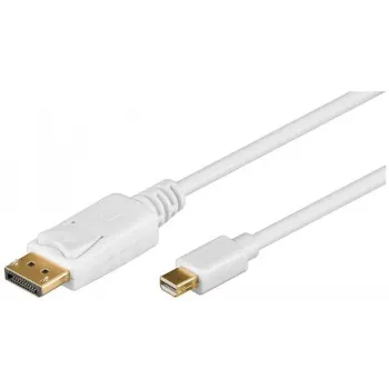 Wentronic Goobay DisplayPort auf Mini DisplayPort Adapterkabel 1.2, 1 m - Mini DisplayPort-Stecker > DisplayPort-Stecker (52858)