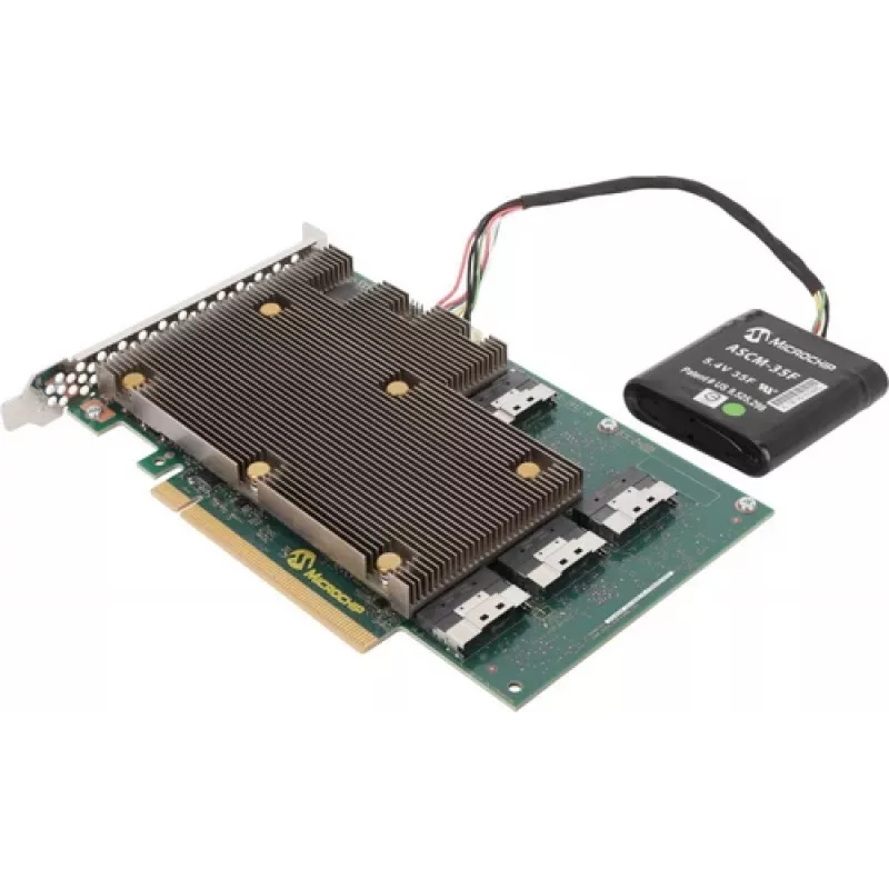 Microchip Technology SmartRAID 3258Up-32i/e RAID-Controller PCI Express x16 24 Gbit/s