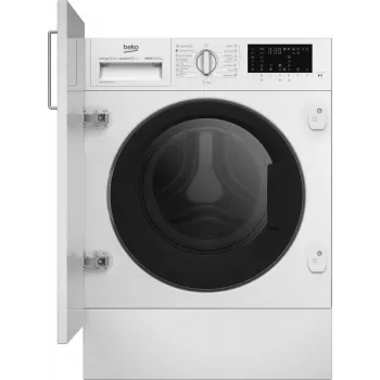Waschtrockner BEKO B5DBT68547W integrierbar, 8 kg Waschen / 5 kg Trocknen, 1400 U/min