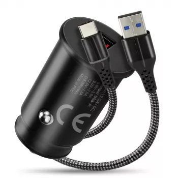 Auto-Ladegerät everActive CC-15QC QC3.0 18W 1x USB mit Kabel