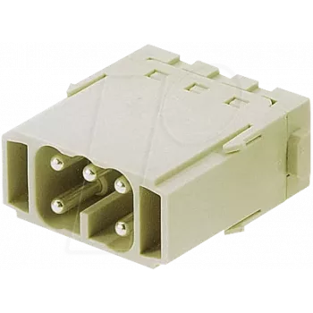 Connector Harting Stifteinsatz Käfigzugfederansch 09 14 005 2616 — Einsatz für Käfigzugfederkontakte