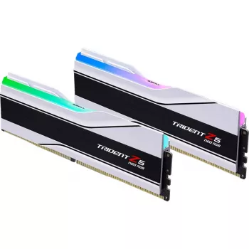 DIMM 32 GB DDR5-6000 (2x 16 GB) Dual-Kit, Arbeitsspeicher Weiß, F5-6000J2636H16GX2-TZ5NRW, Trident Z5 NEO RGB, AMD EXPO