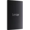 Tragbare SSD Lexar SL500 1 TB — USB Type-C, USB 3.2 Gen 2x2, bis zu 2000 MB/s, Aluminiumgehäuse, 0,043 kg, schwarz