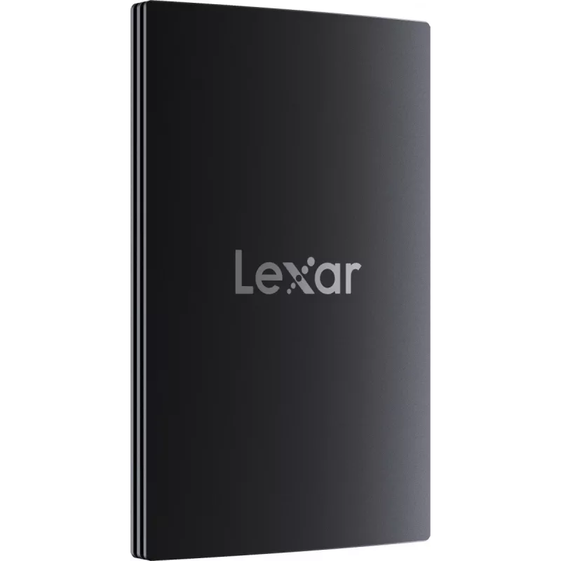 Tragbare SSD Lexar SL500 1 TB — USB Type-C, USB 3.2 Gen 2x2, bis zu 2000 MB/s, Aluminiumgehäuse, 0,043 kg, schwarz
