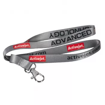 Activejet Schlüsselband grau