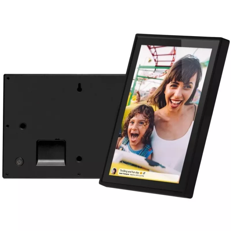 Braun DigiFrame 1019 Digitaler Bilderrahmen Schwarz 25,6 cm (10,1 Zoll) Touchscreen WiFi (21257)