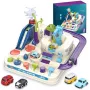 Spielzeug-Rennbahn-Set Extralink TOYS — intelligentes Autospielset, modulare Streckenteile, batteriebetriebene Fahrzeuge