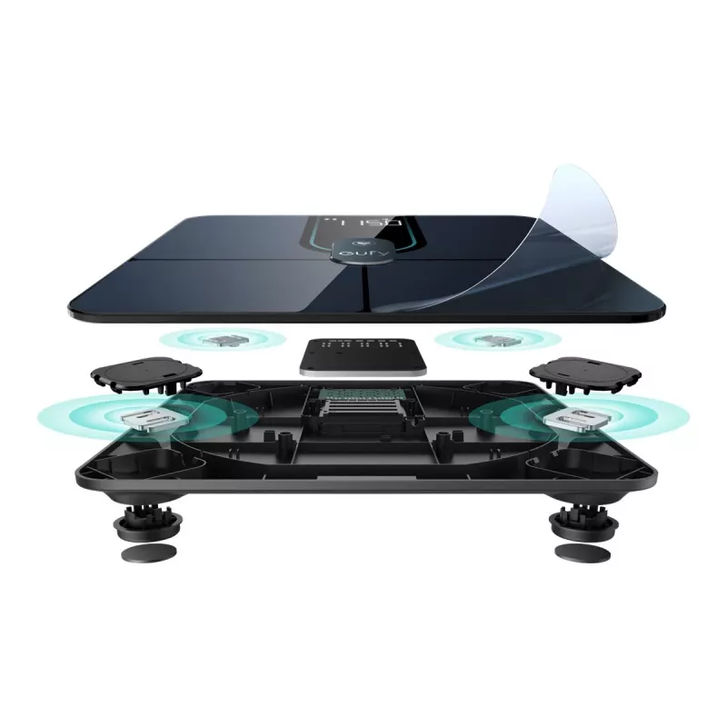 Anker Eufy | Smart Scale | P2 Pro | Maximalgewicht (Kapazität) 180 kg | Mehrere Benutzer
