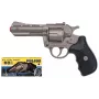 Spielzeug-Metallrevolver Pulio Police 33/0 (Modell 15533) – Metallkonstruktion, Spielzeugprojektil-Abschuss