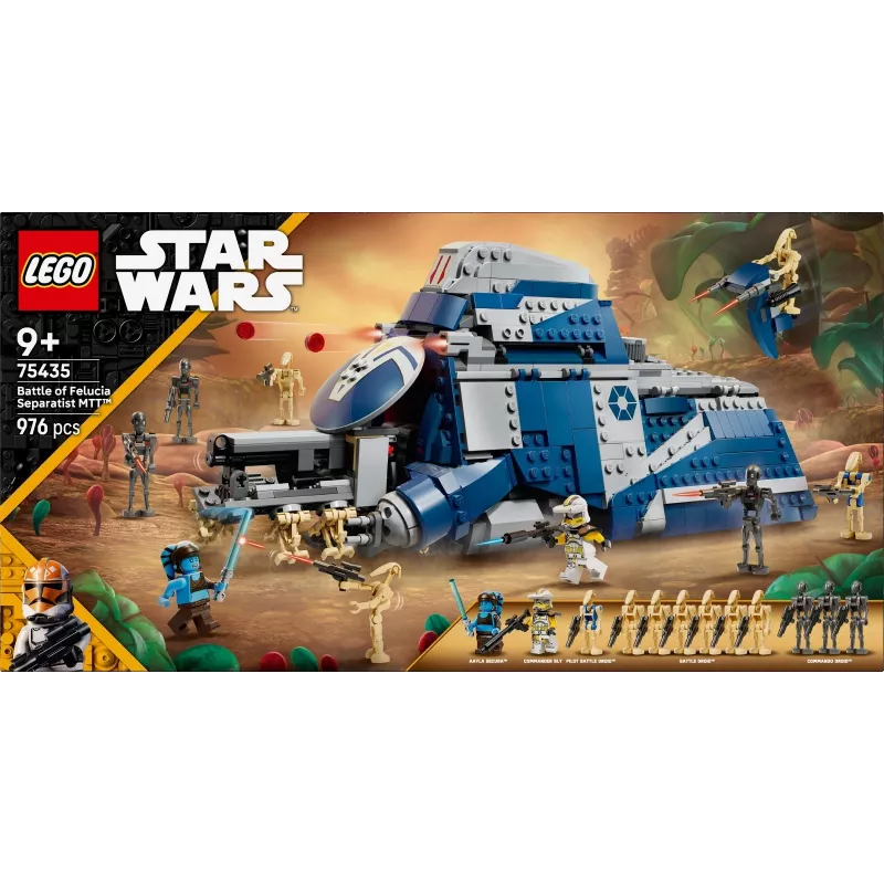 Star Wars 75435 Separatist MTT (Multi-Troop Transport) aus der Schlacht von Felucia