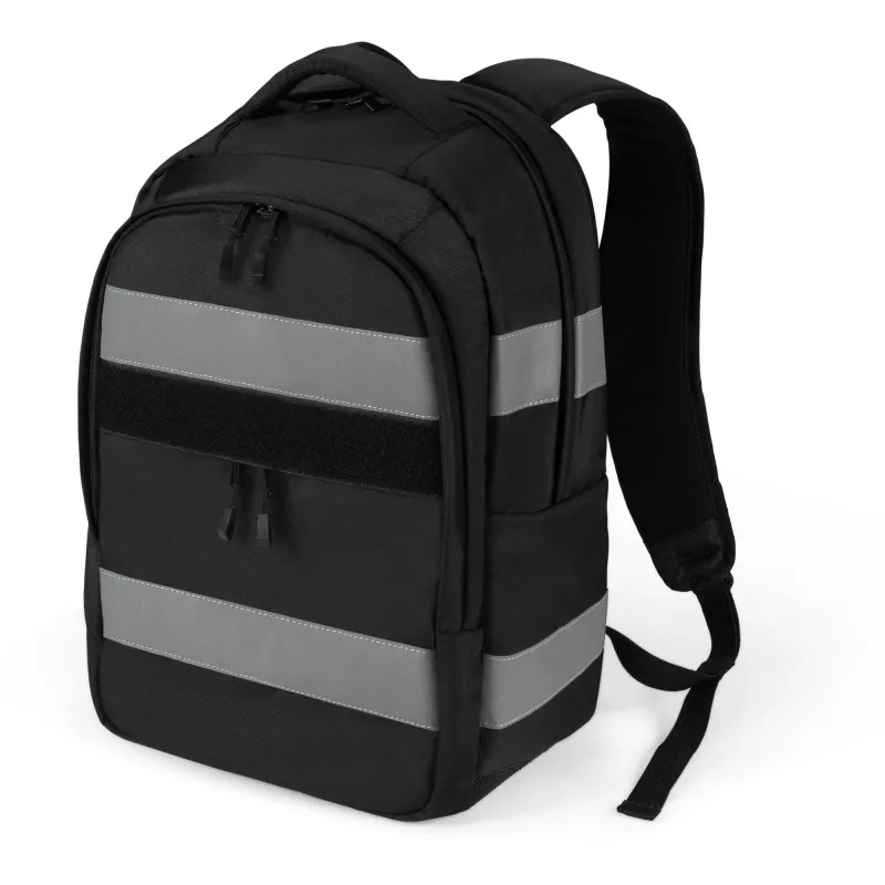 DICOTA Hi-Vis V2 Backpack Rucksack Schwarz 320x220x455mm PET TPU