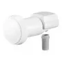 Wentronic Goobay Universal Single LNB, Weiß-Grau - digitaler SAT LNB (DVB-S2) für 1 Teilnehmer (4K/HDTV/3D Empfang) (67269)