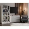 top e shop Bücherregal REGAŁ R25 25 cm Weiß – einteiliges Bücherregal