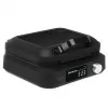 Waffeleisen Adler AD 3087 — elektrisches belgisches Waffeleisen, 2200 W, 2 rechteckige Platten 9×17 cm, schwarz