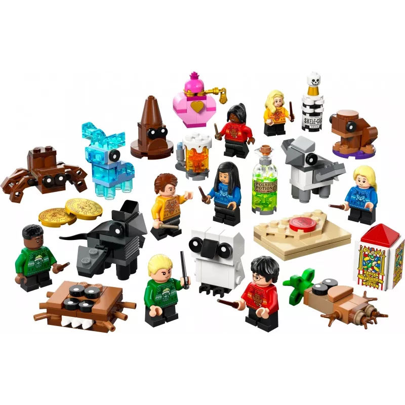 Konstruktionsspielzeug LEGO Harry Potter Adventskalender 2025 Set 76456 – 278 Teile, 8 Minifiguren, Alter 7+