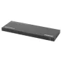 Manhattan 4K@60Hz 8-Port HDMI-Splitter mit Downscaling, verteilt ein HDMI-Eingangssignal auf acht HDMI-Ausgänge (1x8), 18G, EDID-Schalter für Downscaling, Schwarz
