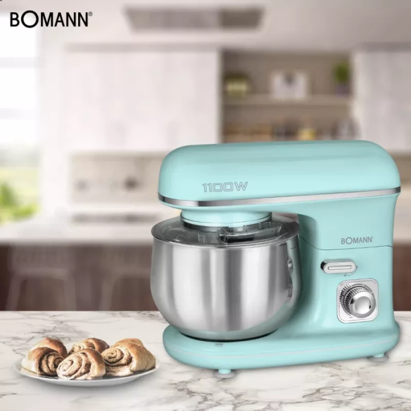 Bomann KM 6030 CB Küchenmaschine 1100 W 5 L Mintfarbe