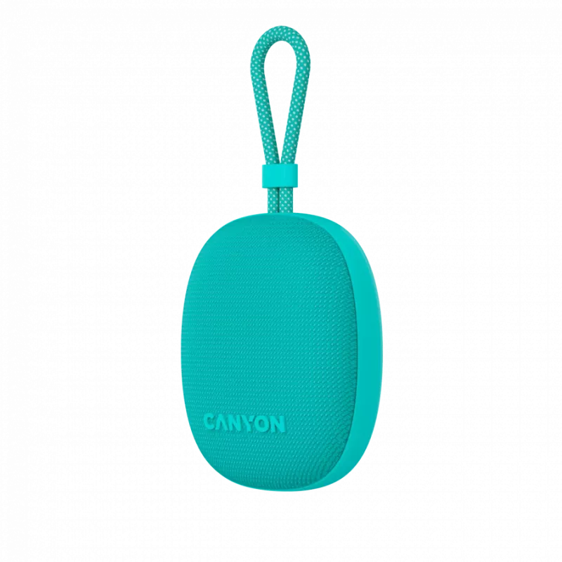 Canyon OnMove 12 - tragbarer Bluetooth v5.3 Lautsprecher - 5W - TWS - IPX7 - 12 Stunden - USB-C-Ladung