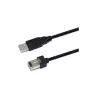 Newland CBL026U Kabel-Adapter RJ-45 USB-A Schwarz 2 m