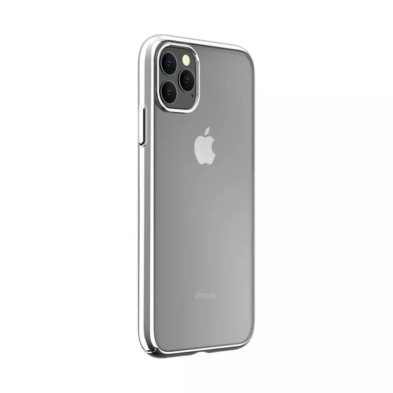 Schutzhülle Hartschale Devia Glimmer Serie für iPhone 11 Pro, Silber, Polycarbonat