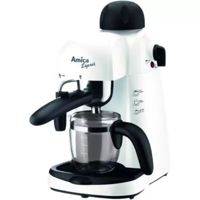 Espressomaschine weiß-schwarz CD1011