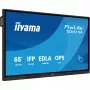 iiyama TE6513A-B1AG Signage Display Interaktives Flachbilddisplay 163,8 cm (64,5 Zoll) Wi-Fi 500 cd/m² 4K Ultra HD Schwarz Touchscreen Integrierter Prozessor Android 18/7