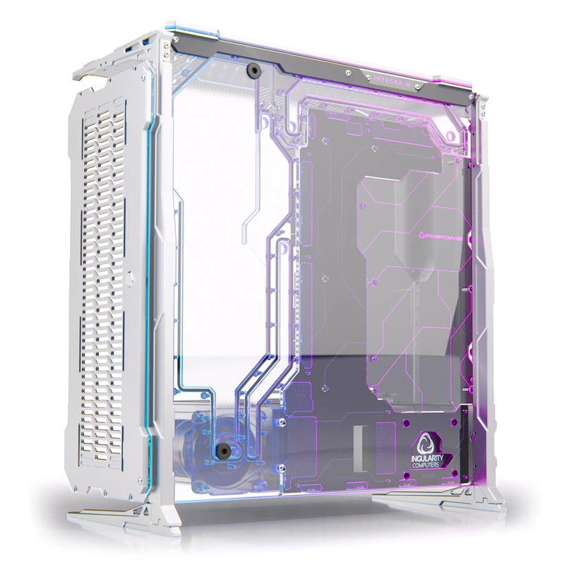 Computergehäuse Triton Spectre Integra-M Elite von Singularity Computers – silber