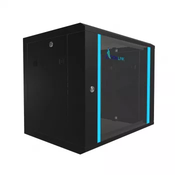 Wandmontierter Schrank Extralink Extralink Rackmount-Schrank 9U 600x450 Schwarz
