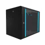 Wandmontierter Schrank Extralink Extralink Rackmount-Schrank 9U 600x450 Schwarz