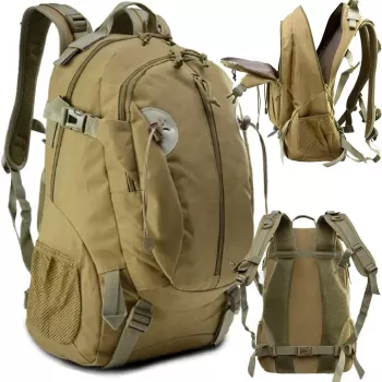 Extralink Militärischer Taktischer Rucksack 30L - Herren Reise- und Outdoor-Militär-Schulrucksack