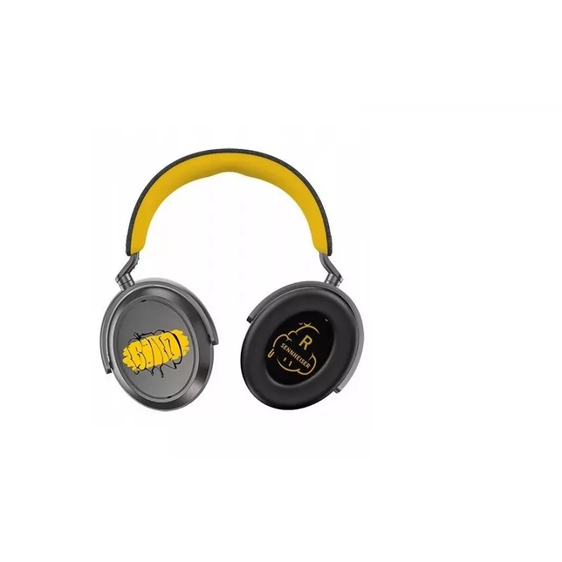 Kopfhörer Sennheiser Momentum 4 Wireless 80th Anniversary Edition — Bluetooth 5.2, 20 h Akku, ANC, 3,5 mm, ohrumschließend, gelb
