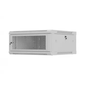 LANBERG wandmontierter 19-Zoll-Installationsschrank 4U 600x600 mm, grau