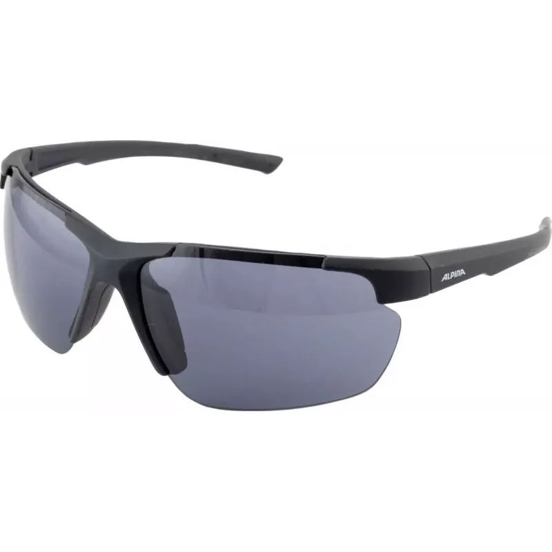 Sonnenbrille ALPINA DEFEY HR Farbe SCHWARZ matt Glas schwarz Kat. 3