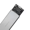 Aluminiumgehäuse QOLTEC 51833 für M.2 SSD, SATA auf USB 3.0, unterstützt bis zu 2 TB