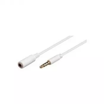 Microconnect IPOD003A Audiokabel 1 m 3,5mm Weiß