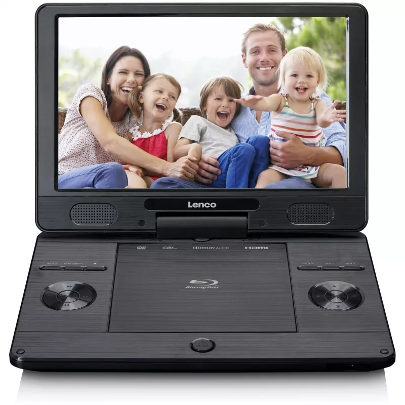 Lenco BRP-1150BK - Blu-ray-Disk-Player - Tragbar - Display: 29,5 cm (11,5 inch) - Schwarz