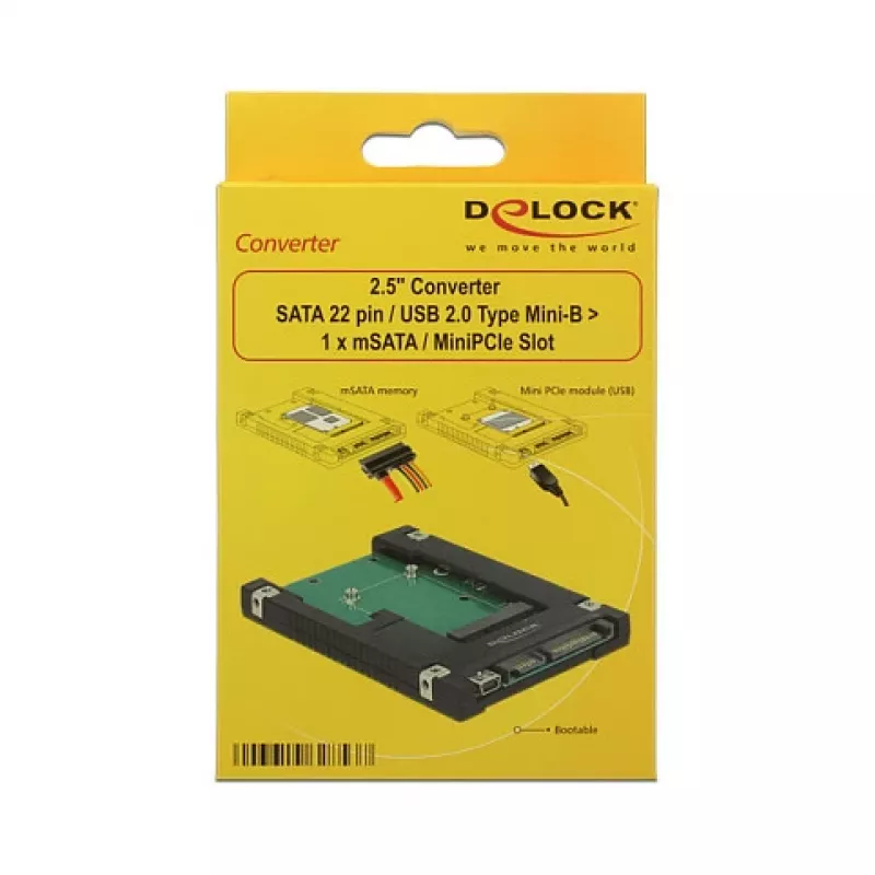Interner SATA USB 2.0 Adapter DeLOCK 62853