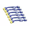 APC Netzkabelsatz (6 Stk.), Verriegelung, C19 auf C20, 1,8 m, Blau, 1,8 m, C19-Kupplung, C20-Kupplung