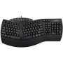 Perixx Tastatur USB PERIBOARD-512 US schwarz ergonomisch (PERIBOARD-512 US Black)