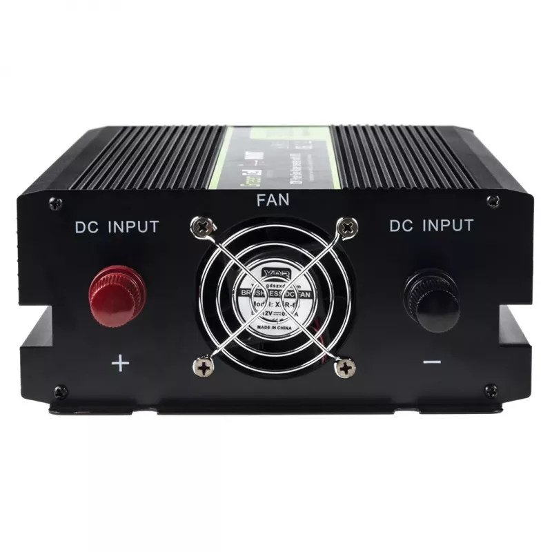 Spannungswandler Grün Cell INV07, DC 12 V auf AC 230 V, 300 W, 50 Hz, Typ-C-Stecker, schwarz