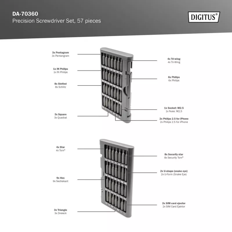 Schraubendreher-Set DA-70360