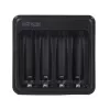 Batterieladegerät Gembird BC-USB-03 USB-kompatibel AA AAA Schwarz