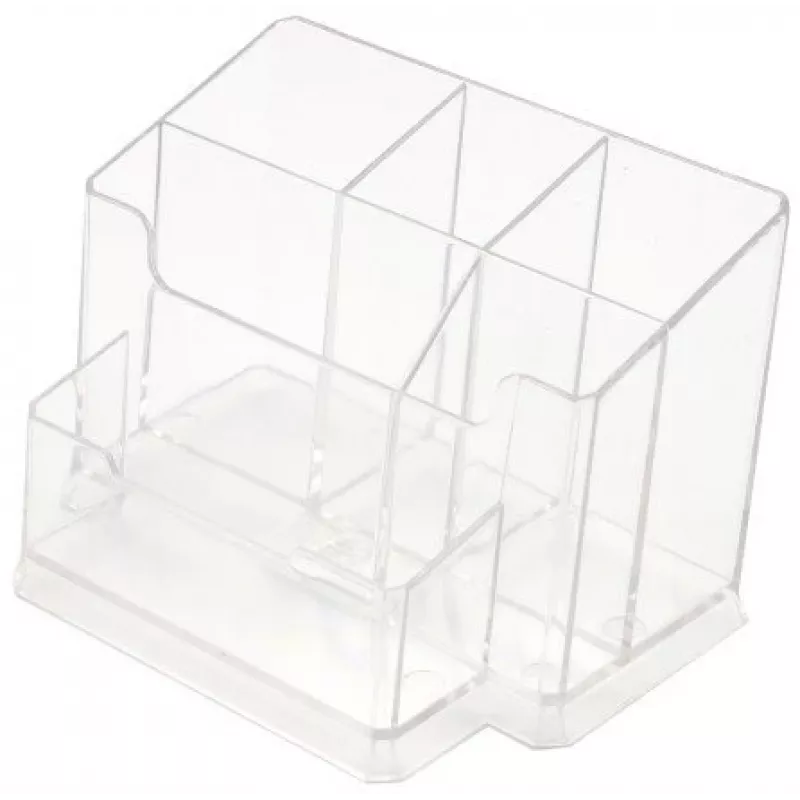 Federmäppchen Forpus, transparent, leer, Fach 6 1005-016