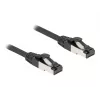 Netzwerkkabel DeLOCK 80573 RJ-45 Cat8.1 3 m Schwarz