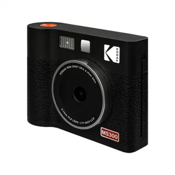 Sofortbildkamera Kodak Mini Shot 3 Era – Schwarz, 4Pass-Drucktechnologie