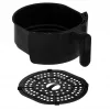 Heißluftfritteuse Adler AD 6312 — 2,5 L, 1600 W, schwarz, 80–200 °C, 60-Minuten-Timer