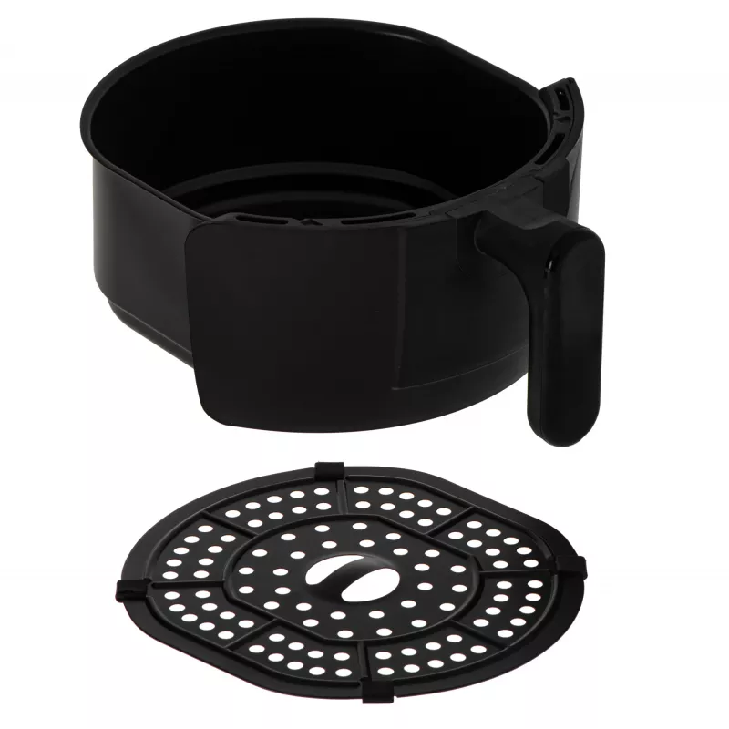 Heißluftfritteuse Adler AD 6312 — 2,5 L, 1600 W, schwarz, 80–200 °C, 60-Minuten-Timer