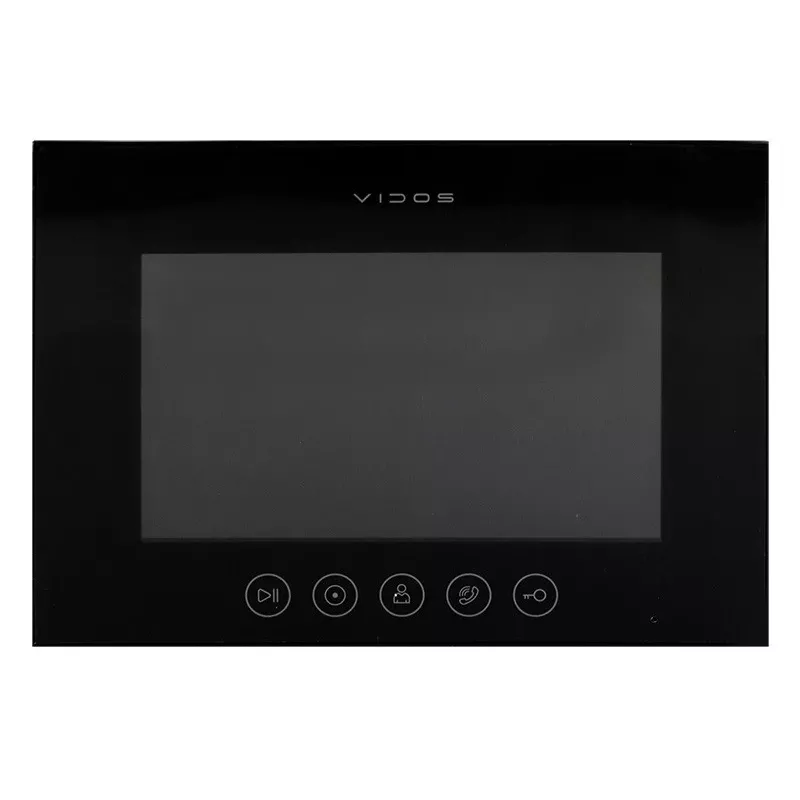 WiFi-Video-Türsprechanlagenmonitor VIDOS X M11B-X 7 Zoll LCD-TFT-Display 1024x600px Schwarz