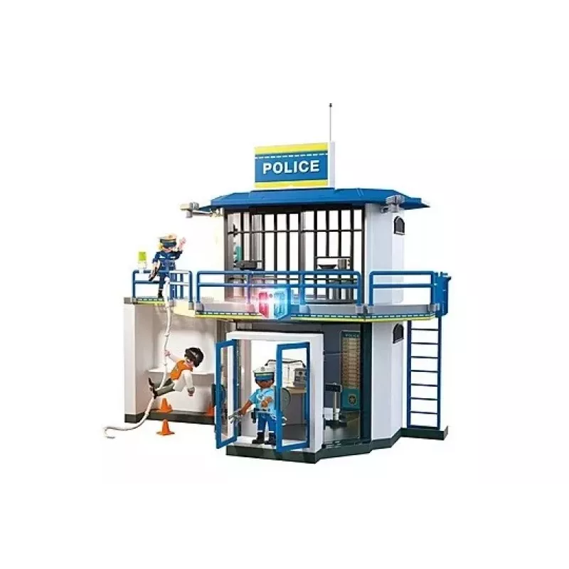 Playmobil Action Heroes 71874 Polizeistation mit Verhörraum