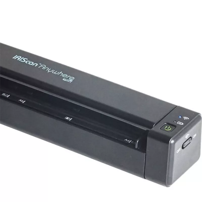 Handscanner I.R.I.S. IRIScan Anywhere 6 WiFi 1200 x 1200 DPI Schwarz